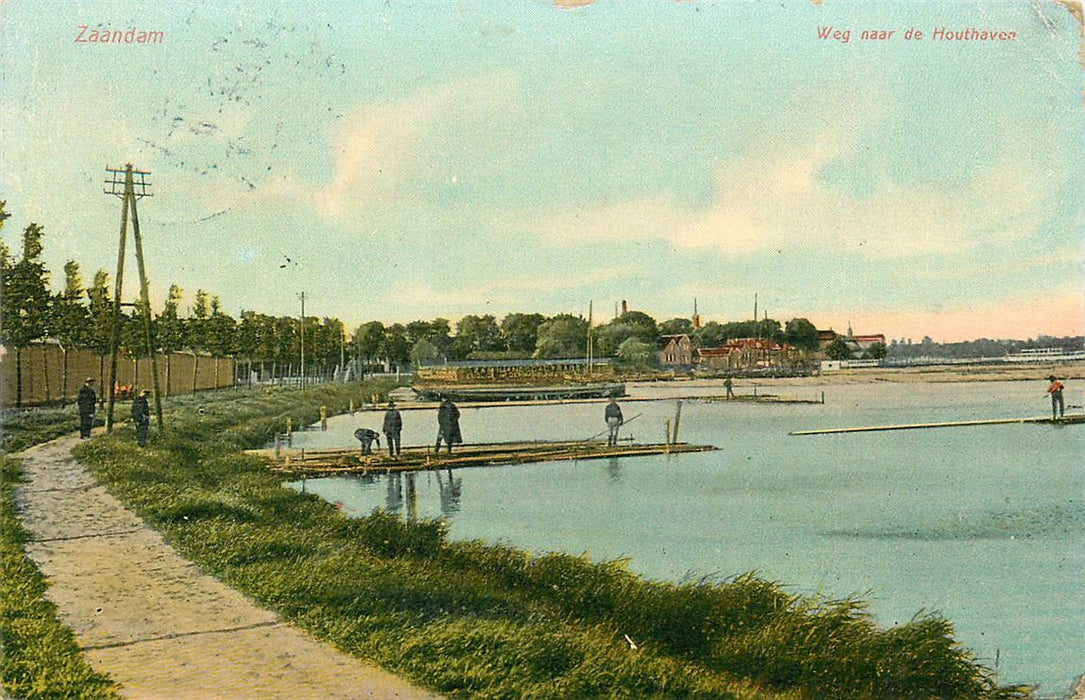 Zaandam Weg naar de Houthaven