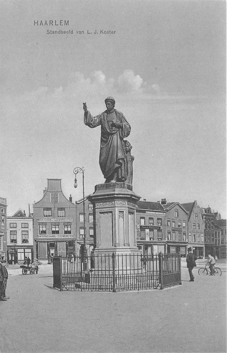 Haarlem Standbeeld Koster