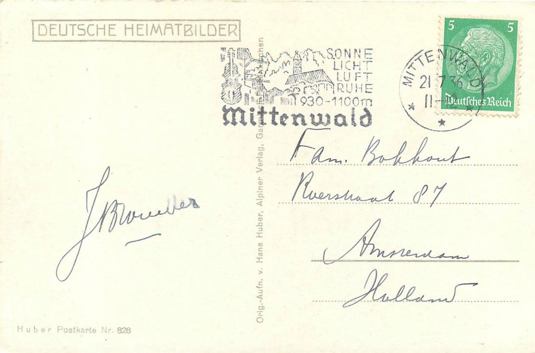 Mittenwald Mariengrotte