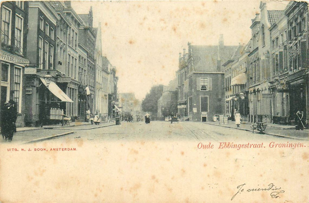 Groningen Oude Ebbingestraat