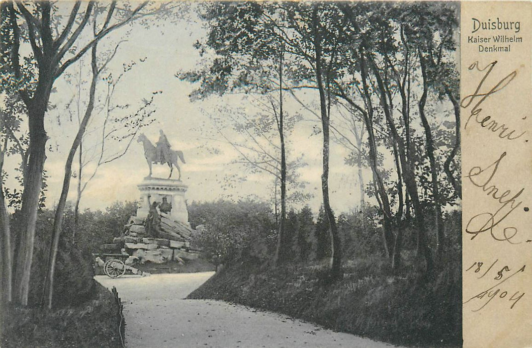 Duisburg Kaiser Wilhelm Denkmal