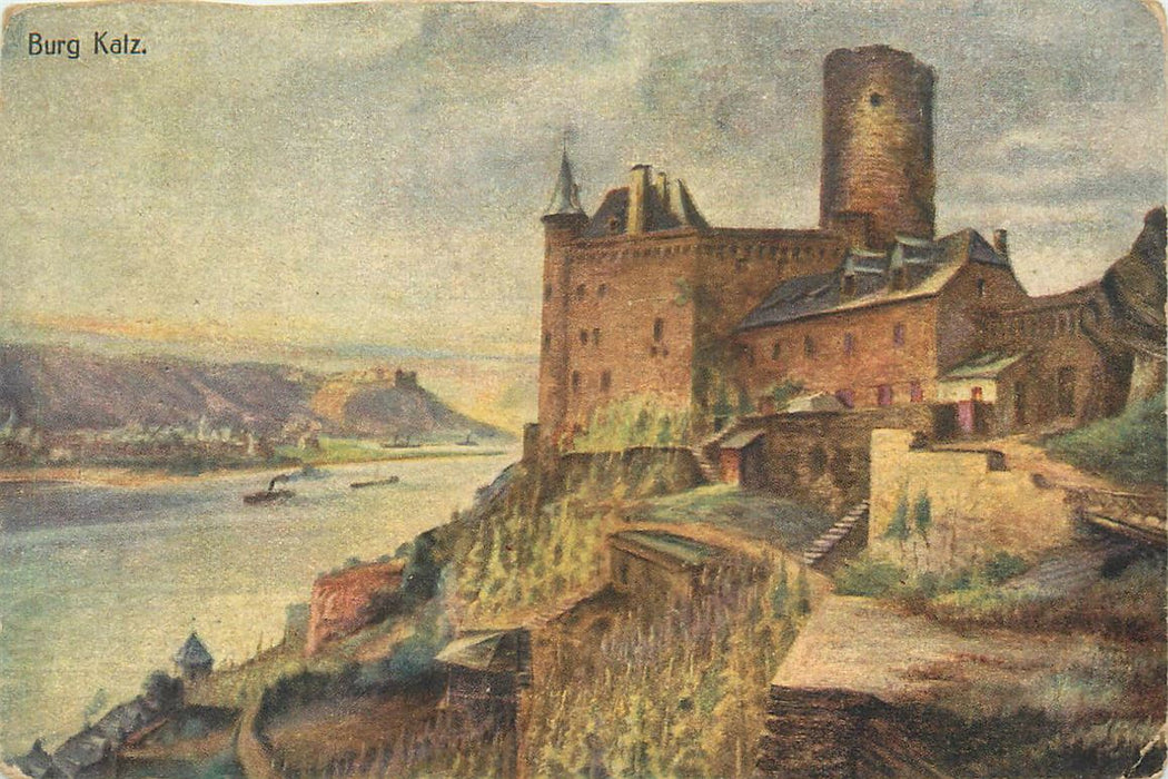 St Goar  Burg Katz