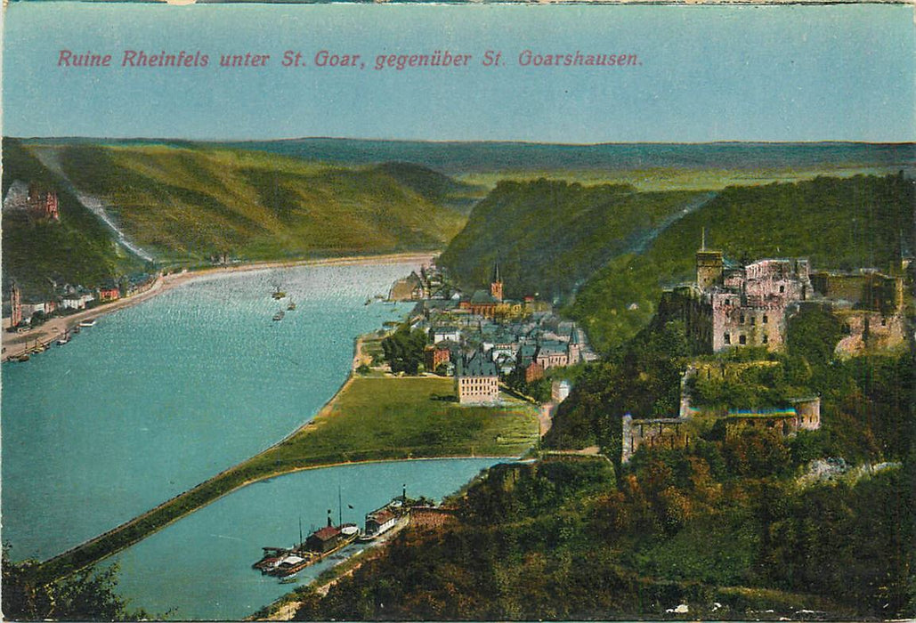 St Goar  Ruine Rheinfels