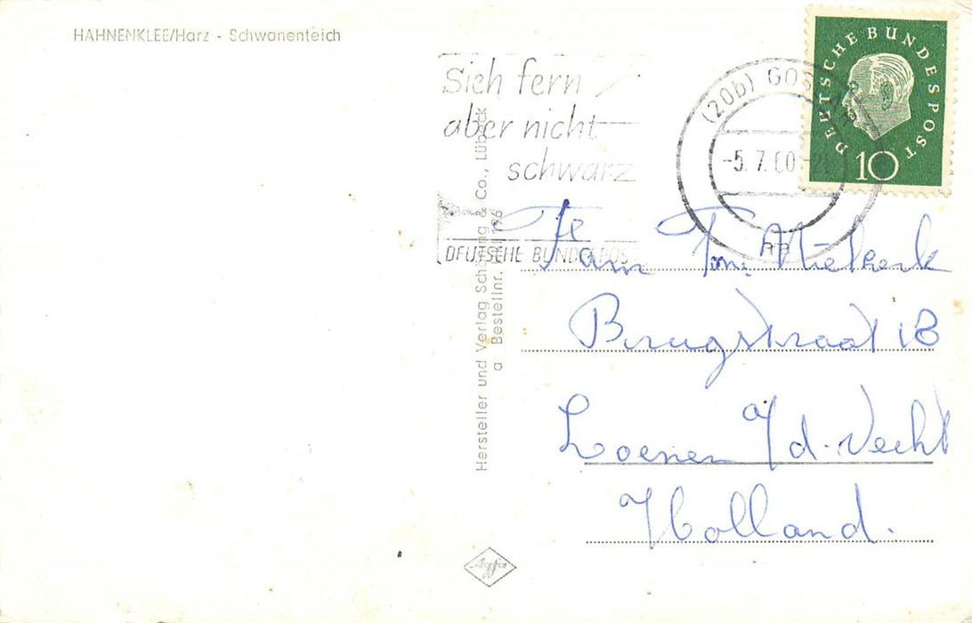Hahnenklee Schwanenteich