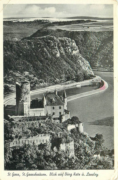 St Goar  Burg Katz