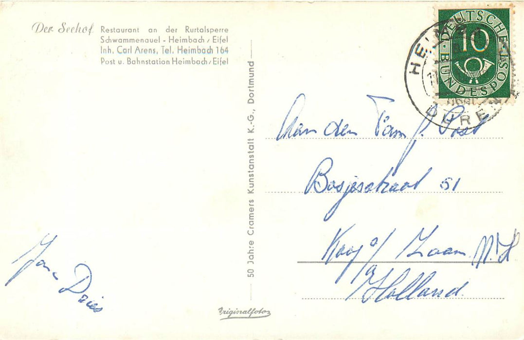Heimbach Schwammenauel