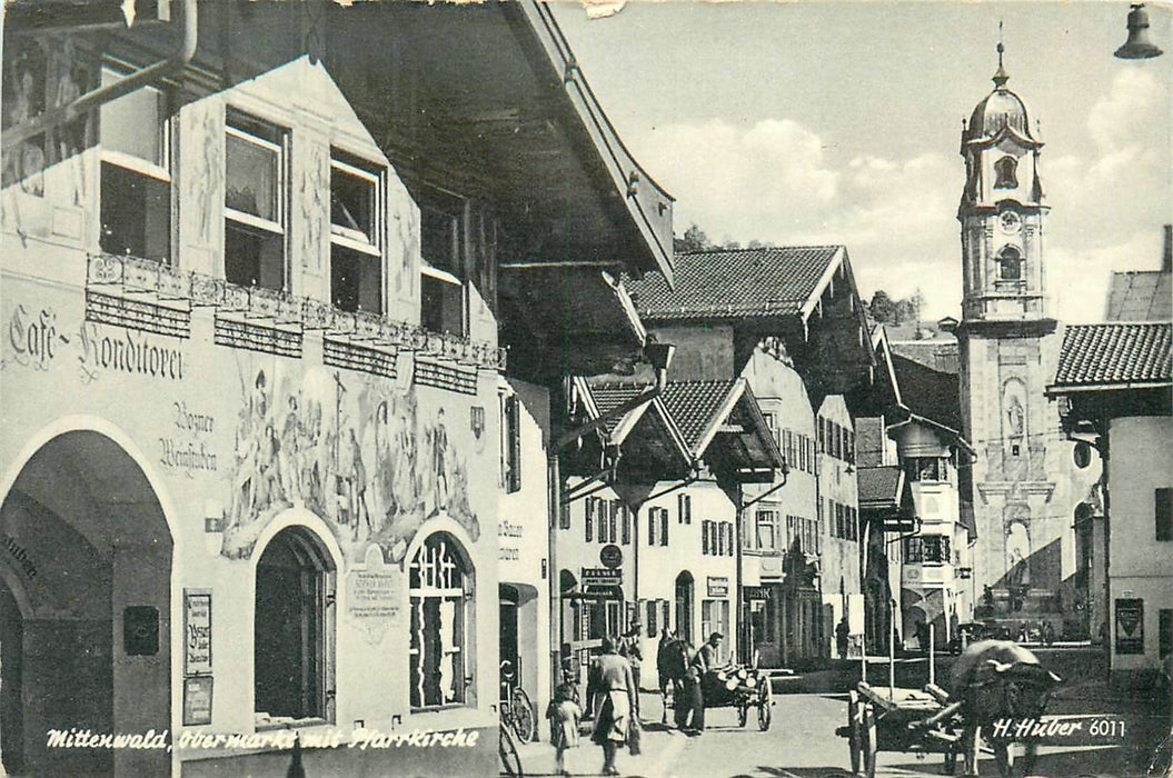 Mittenwald Obermarkt Pfarrkirche