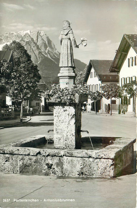 Partenkirchen Antoniusbrunnen