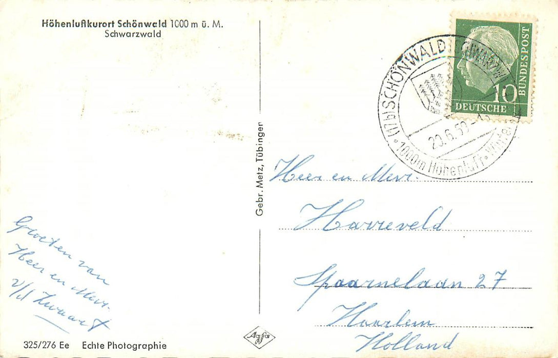 Schonwald Schwarzwald