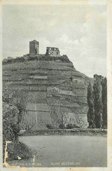 Kobern Mosel Ruine Niederburg