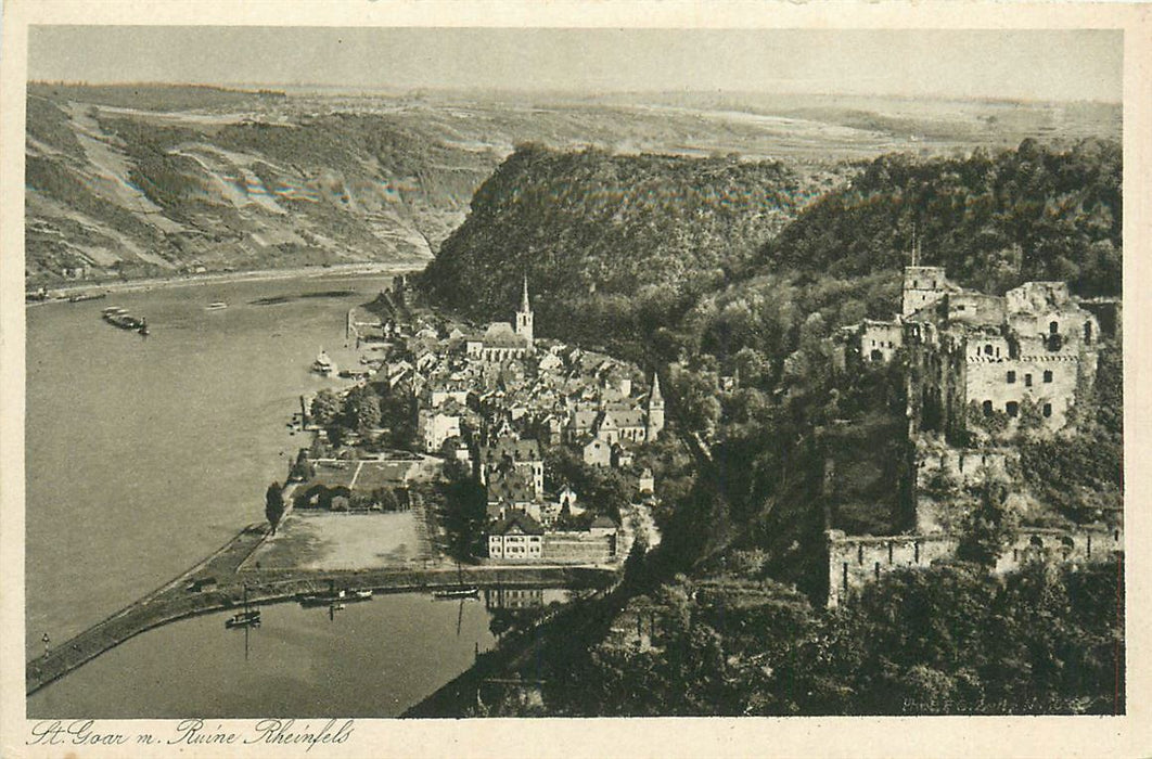 St Goar  Ruine Rheinfels