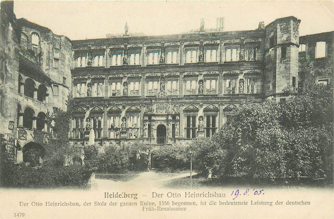 Heidelberg Der Otto Heinrichsbau