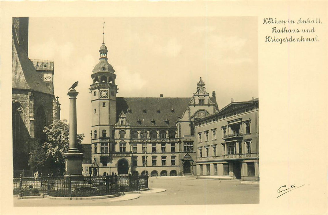 Kothen in Anhalt Rathaus