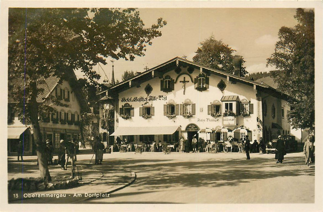 Oberammergau Am Dorfplatz