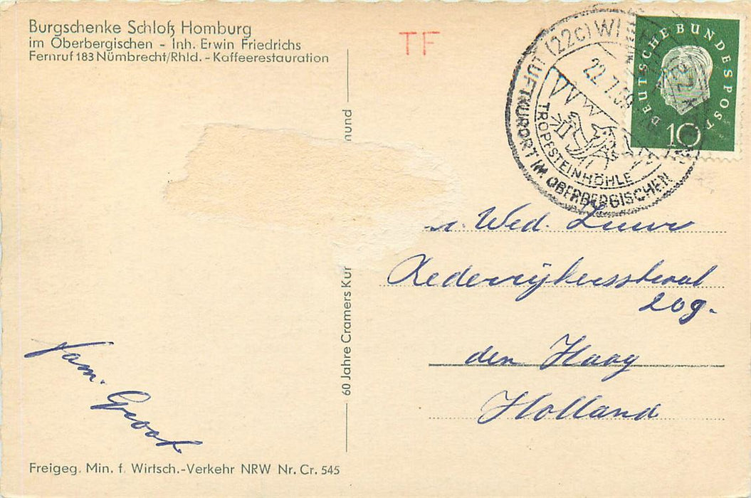 Numbrecht Schloss Homburg