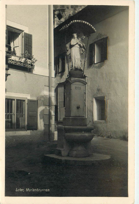 Lofer Marienbrunnen