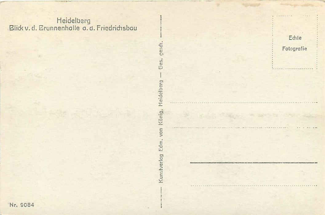 Heidelberg Friedrichsbau