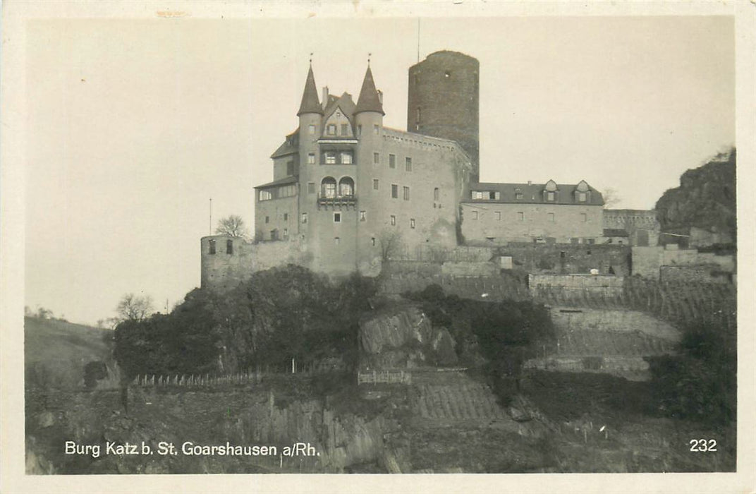 St Goarshausen Burg Katz