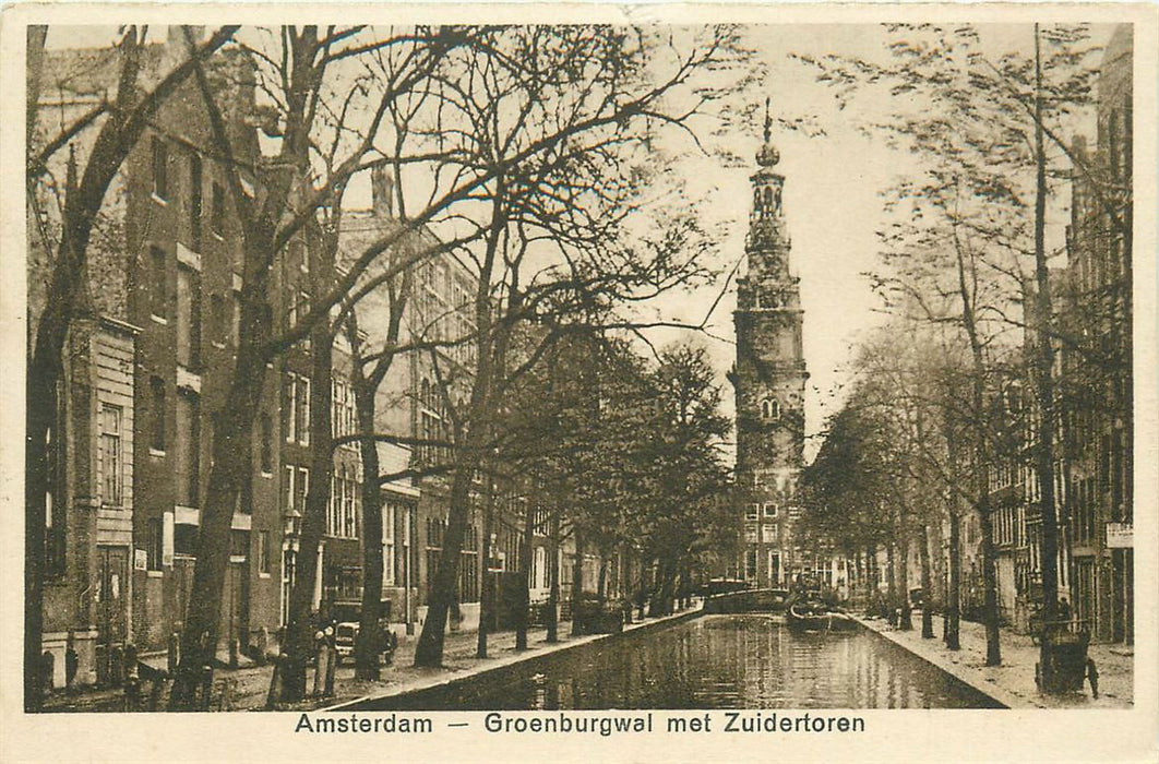 Amsterdam Groenburgwal Zuidertoren