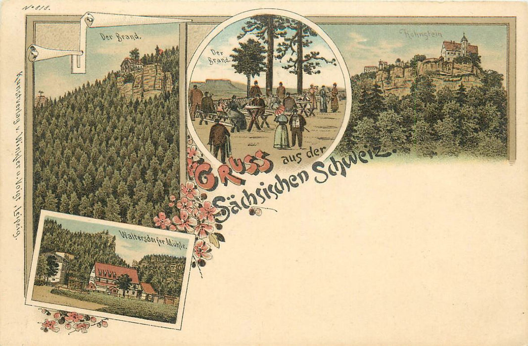 Sächsiche Schweiz Litho