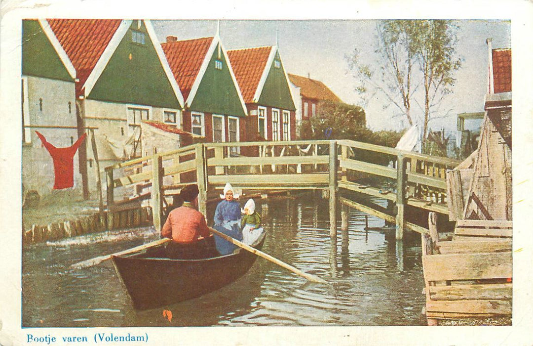 Volendam Bootje Varen