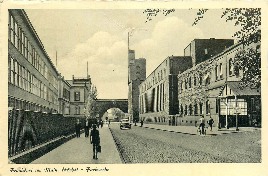 Frankfurt a M Höchst Farbwerke