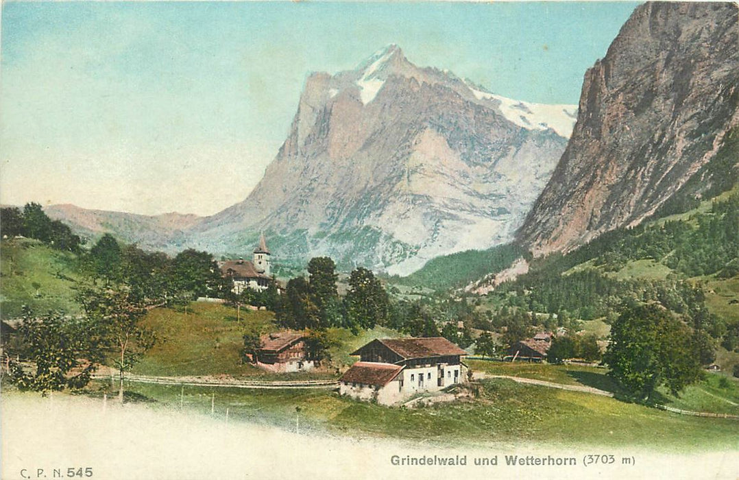Grindelwald  Wetterhorn