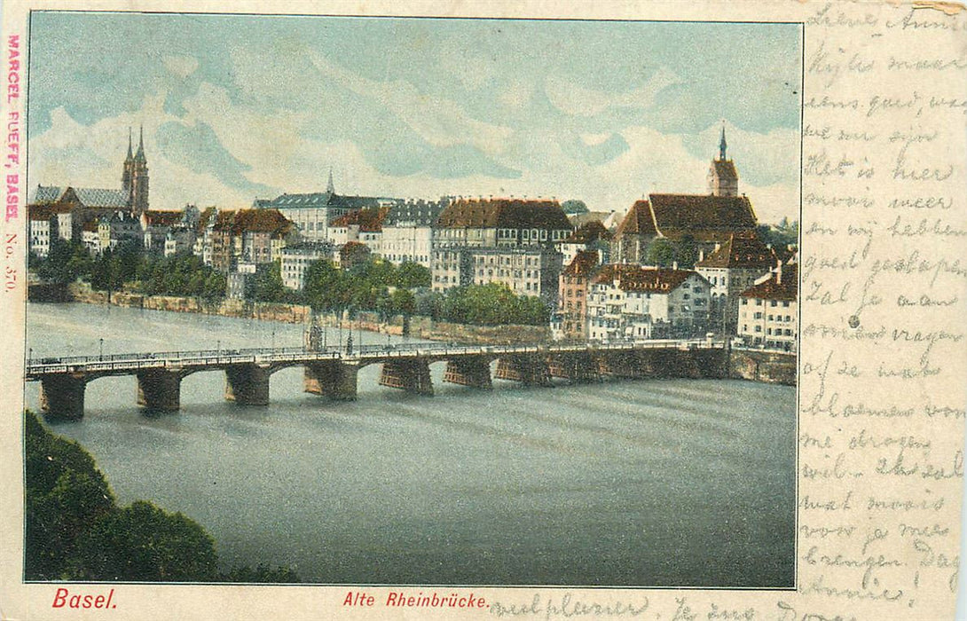 Basel Alte Rheinbrücke