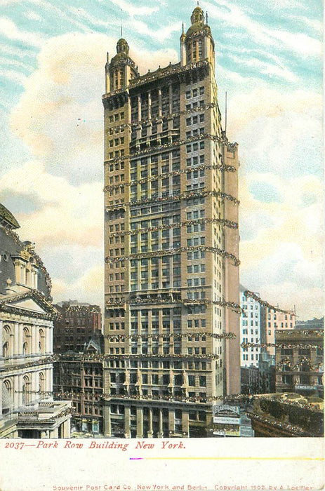 New York NY Park Row Building