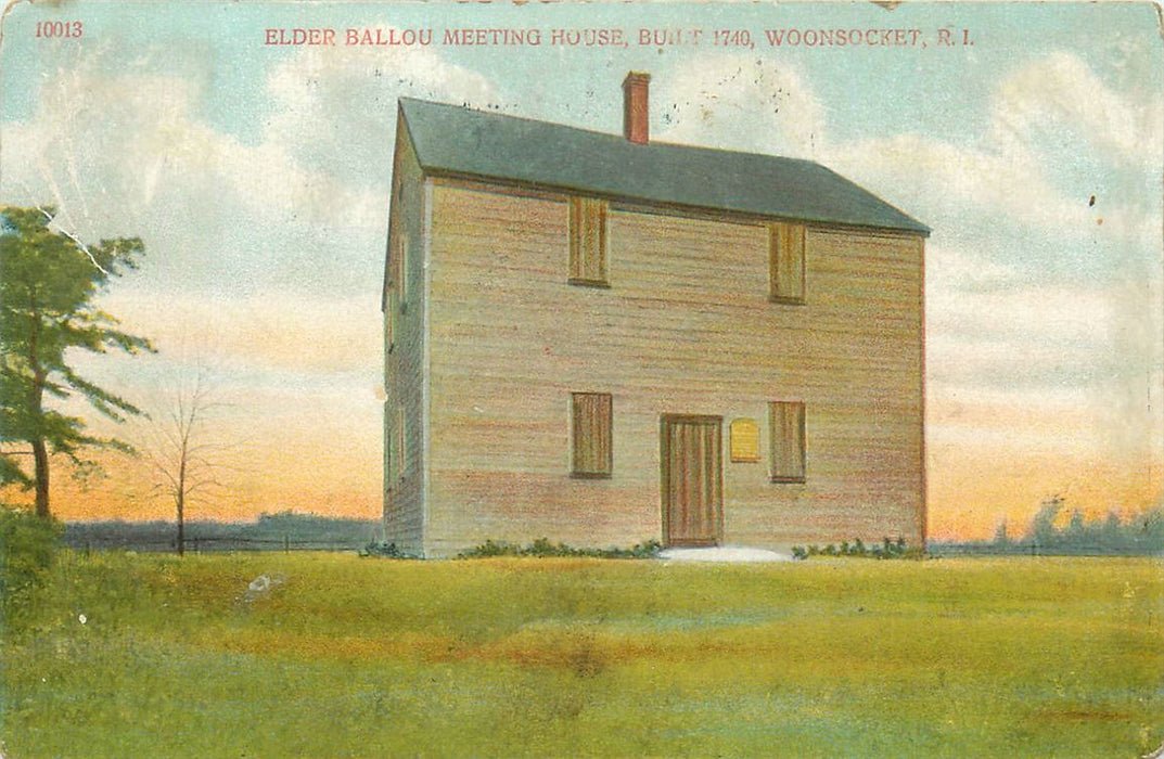 Woonsocket RI Elder Ballou Meeting House