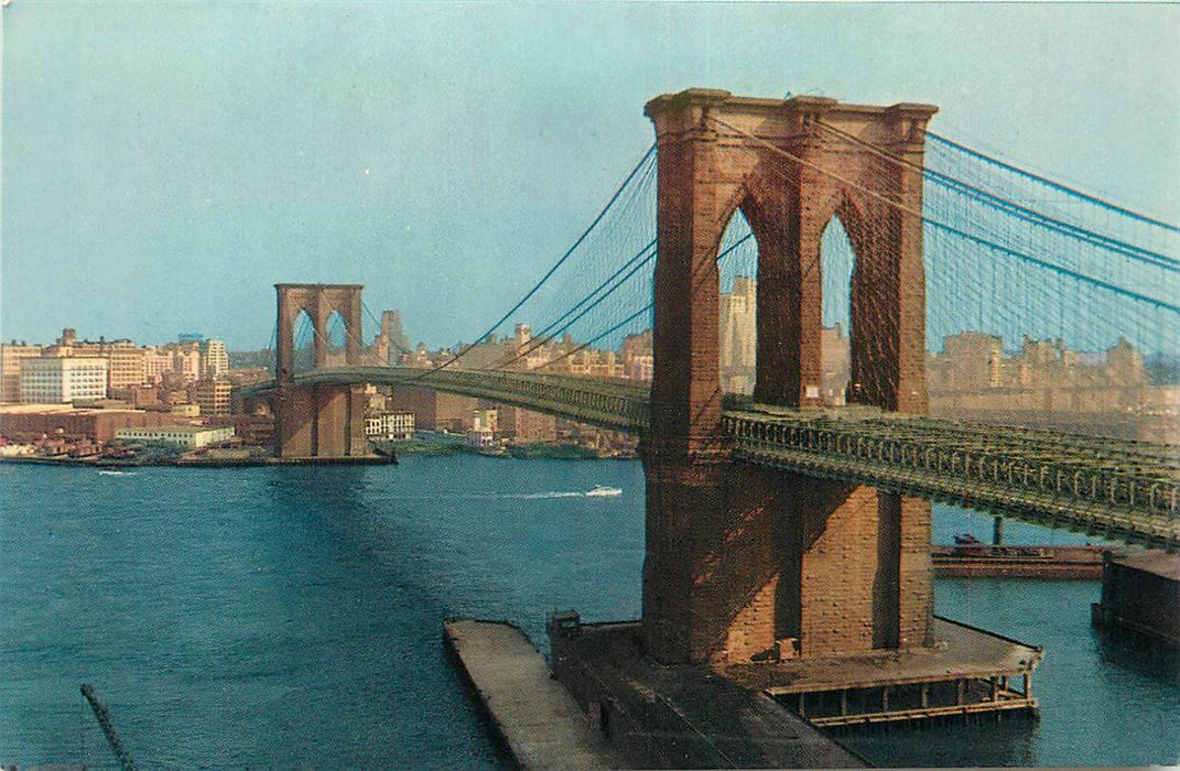 New York NY Brooklyn Bridge