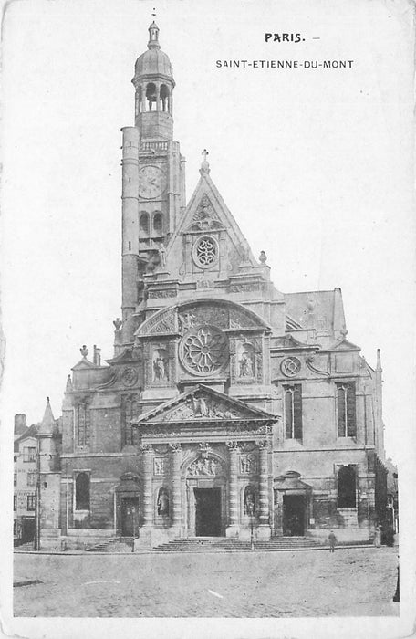Paris Saint Etienne du Mont