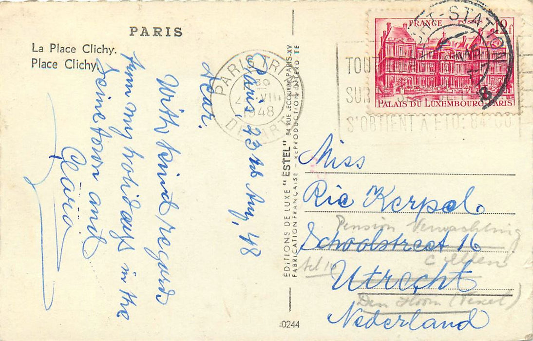Paris La Place Clichy