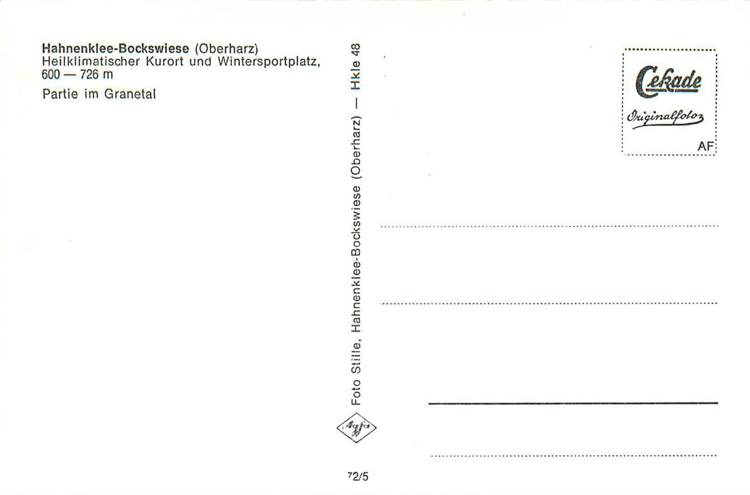 Hahnenklee Bockswiese