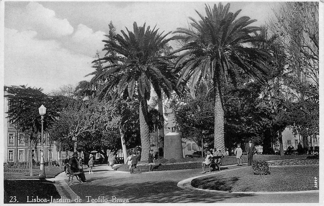 Lisboa Jardin de Teofilo Braga