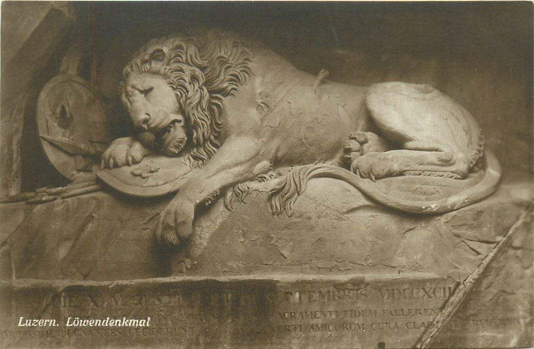 Luzern Löwendenkmal