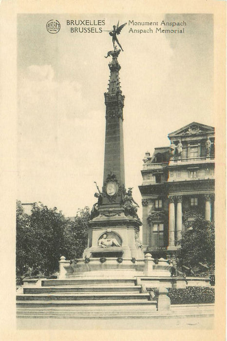 Bruxelles Monument Anspach