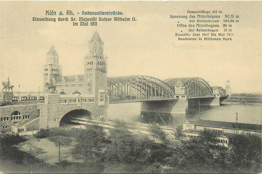 Köln Hohenzollernbrücke