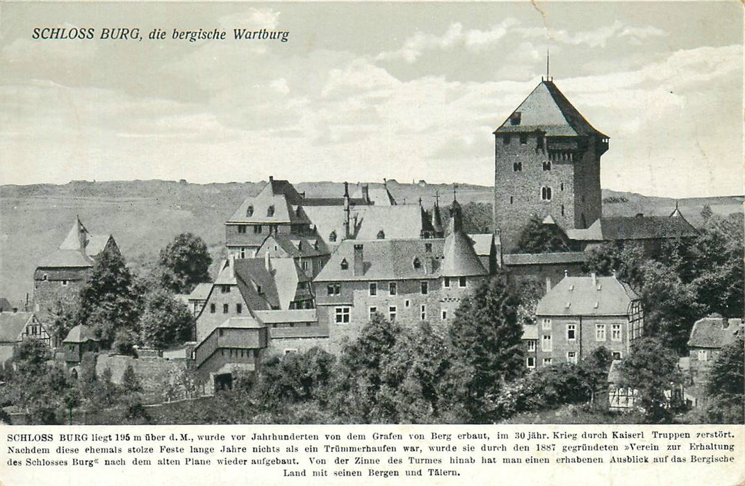 Burg ad Wupper Schloss Burg