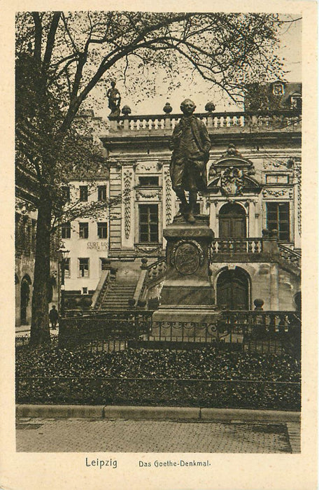 Leipzig Goethe Denkmal