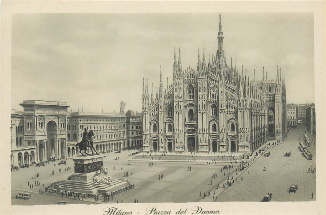 Milano Piazza del Duomo
