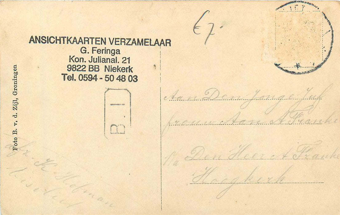 Visvliet Pastorie Met Nh Kerk