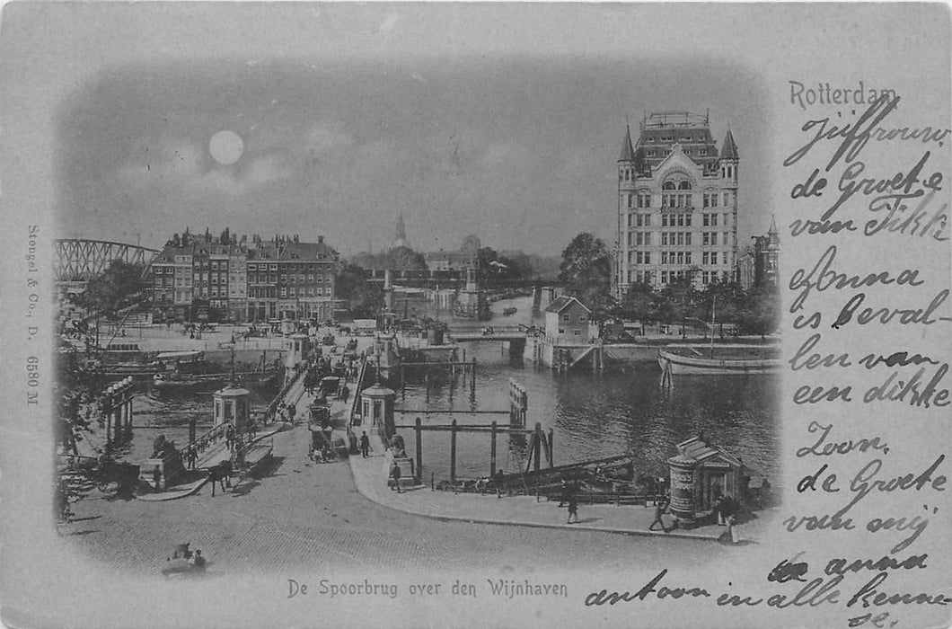 Rotterdam Spoorbrug Wijnhaven