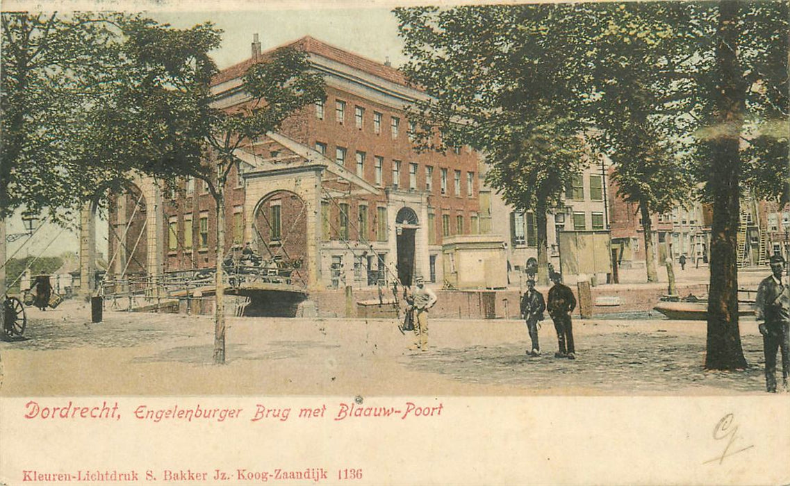 Dordrecht Engelenburger Brug Blaauw Poort