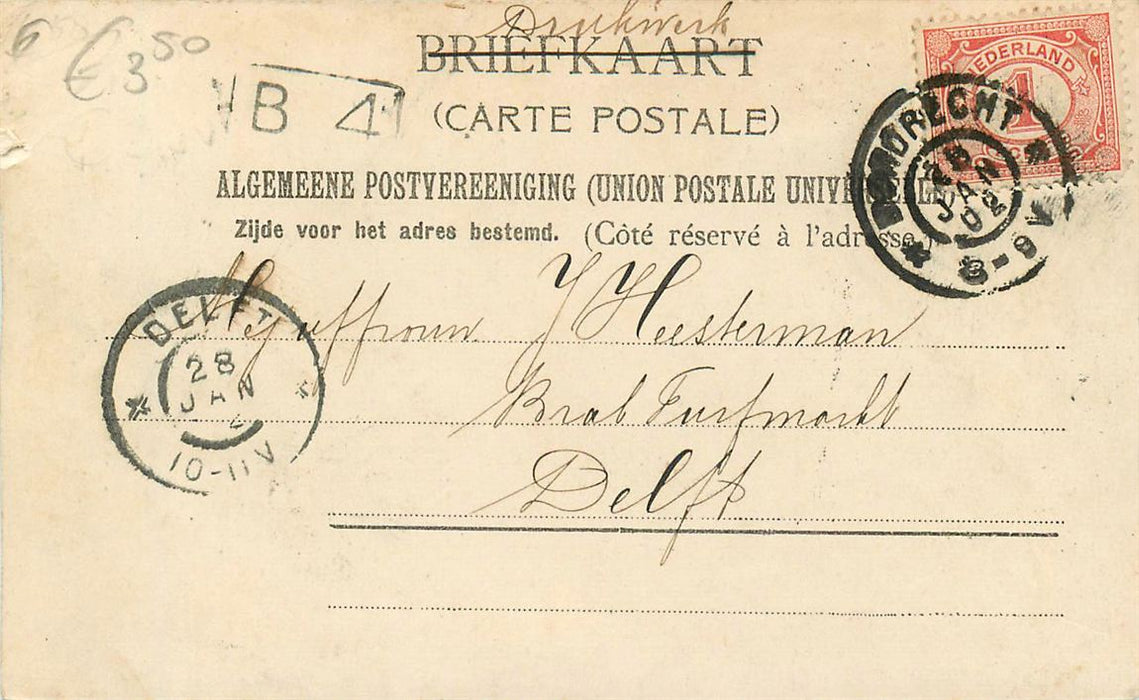 Dordrecht Engelenburger Brug Blaauw Poort