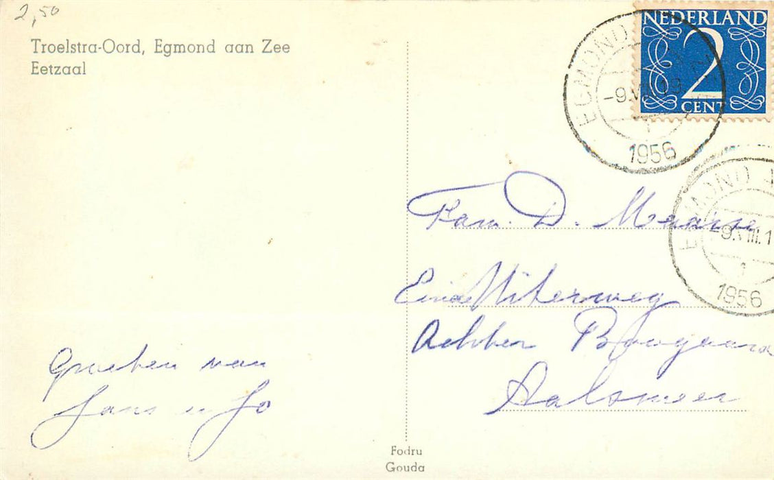Egmond Aan Zee Troelstra Oord