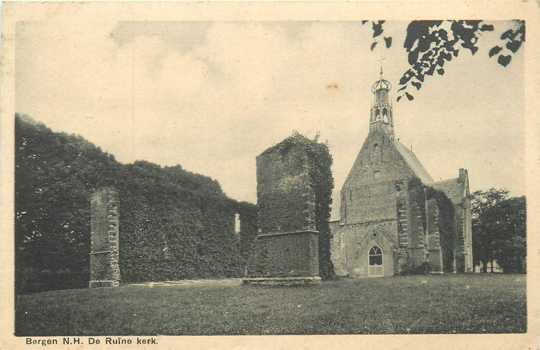 Bergen Nh Ruine Kerk