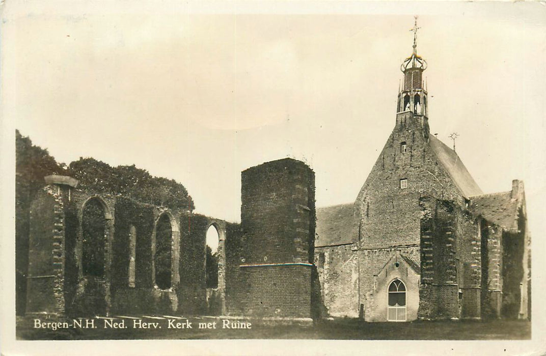 Bergen Nh Ruine Kerk