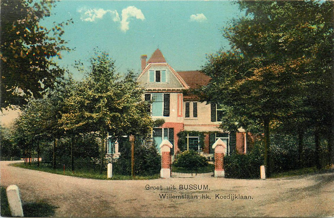 Bussum Willemslaan Koedijklaan
