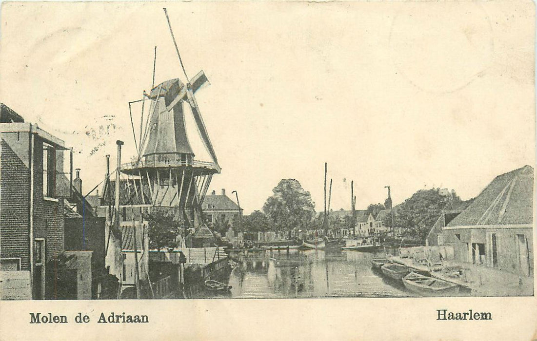 Haarlem Molen De Adriaan